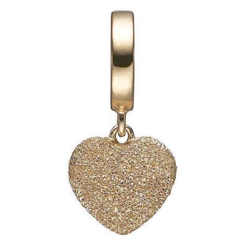 Image of Christina Collect forgyldt Magic Dream Glitrende buttet hjerte, model 610-G66